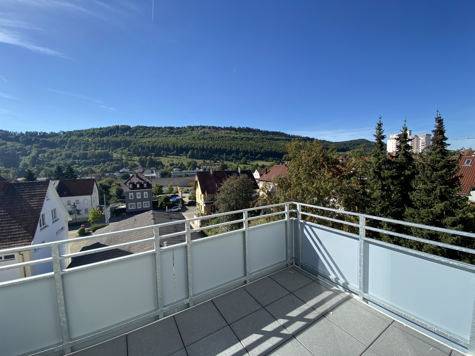 Ausblick ins Grüne