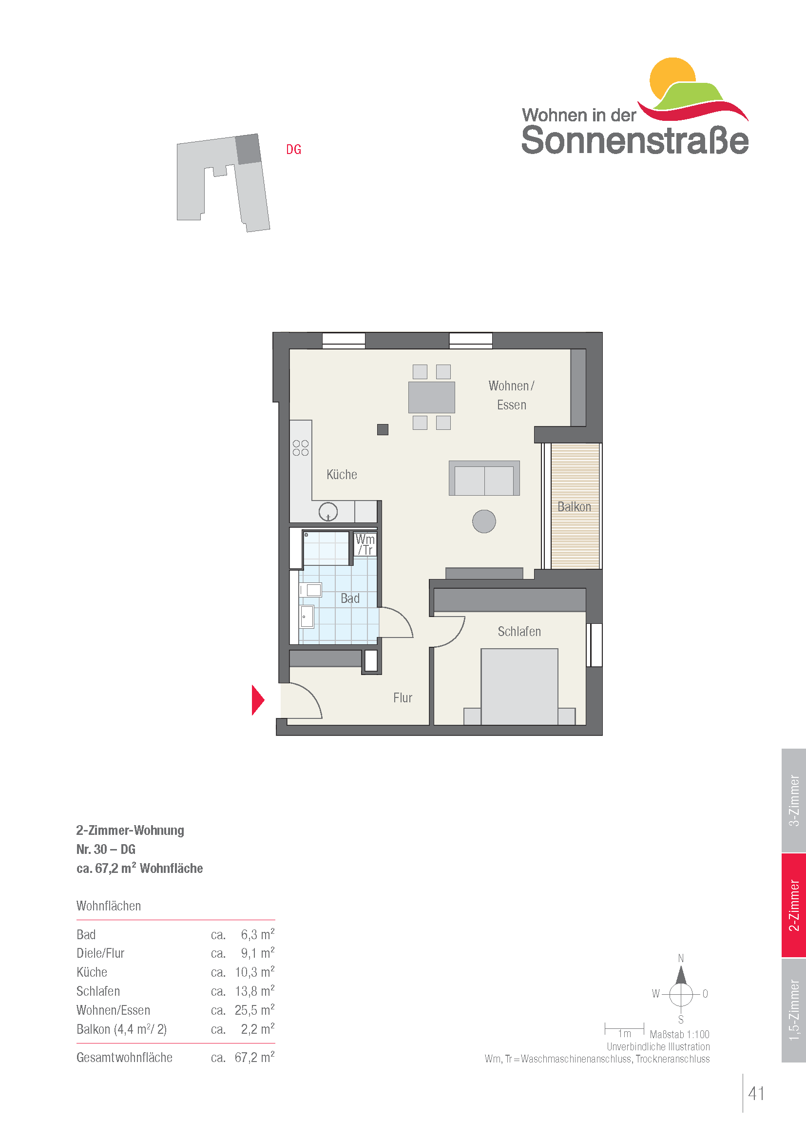 Grundriss Wohnung