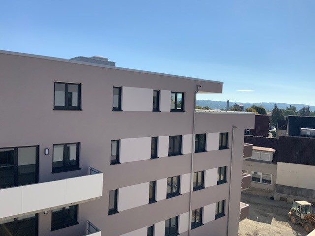 Ansicht vom Balkon