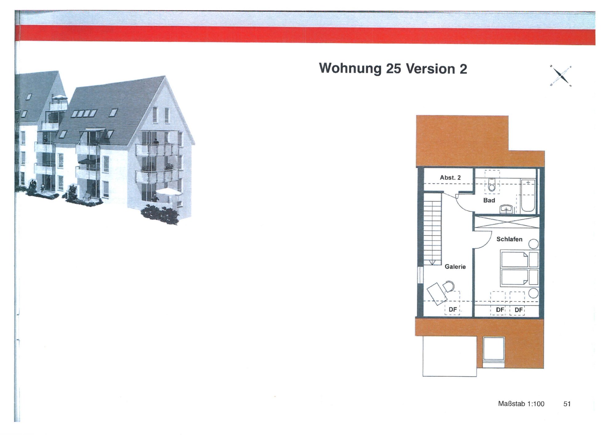 Grundriss (Version 2) Dachgeschoss