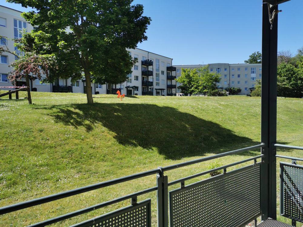 Aussicht vom Balkon