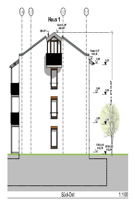 Ansicht Süd-Ost