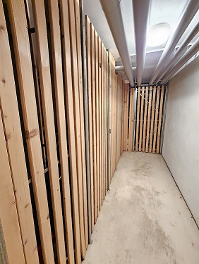 abschießbare Kellerabteile