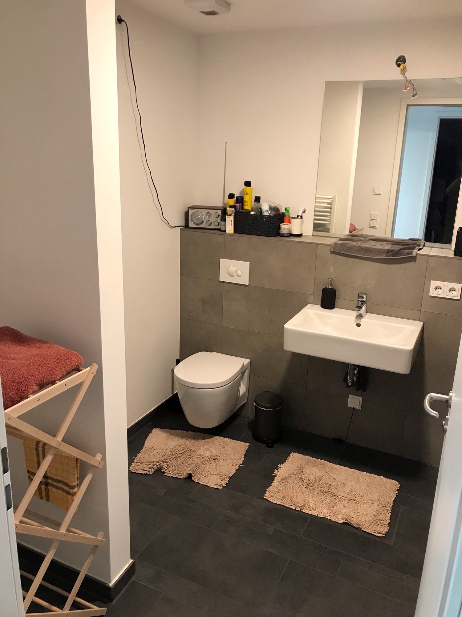 Badezimmer mit Badewanne