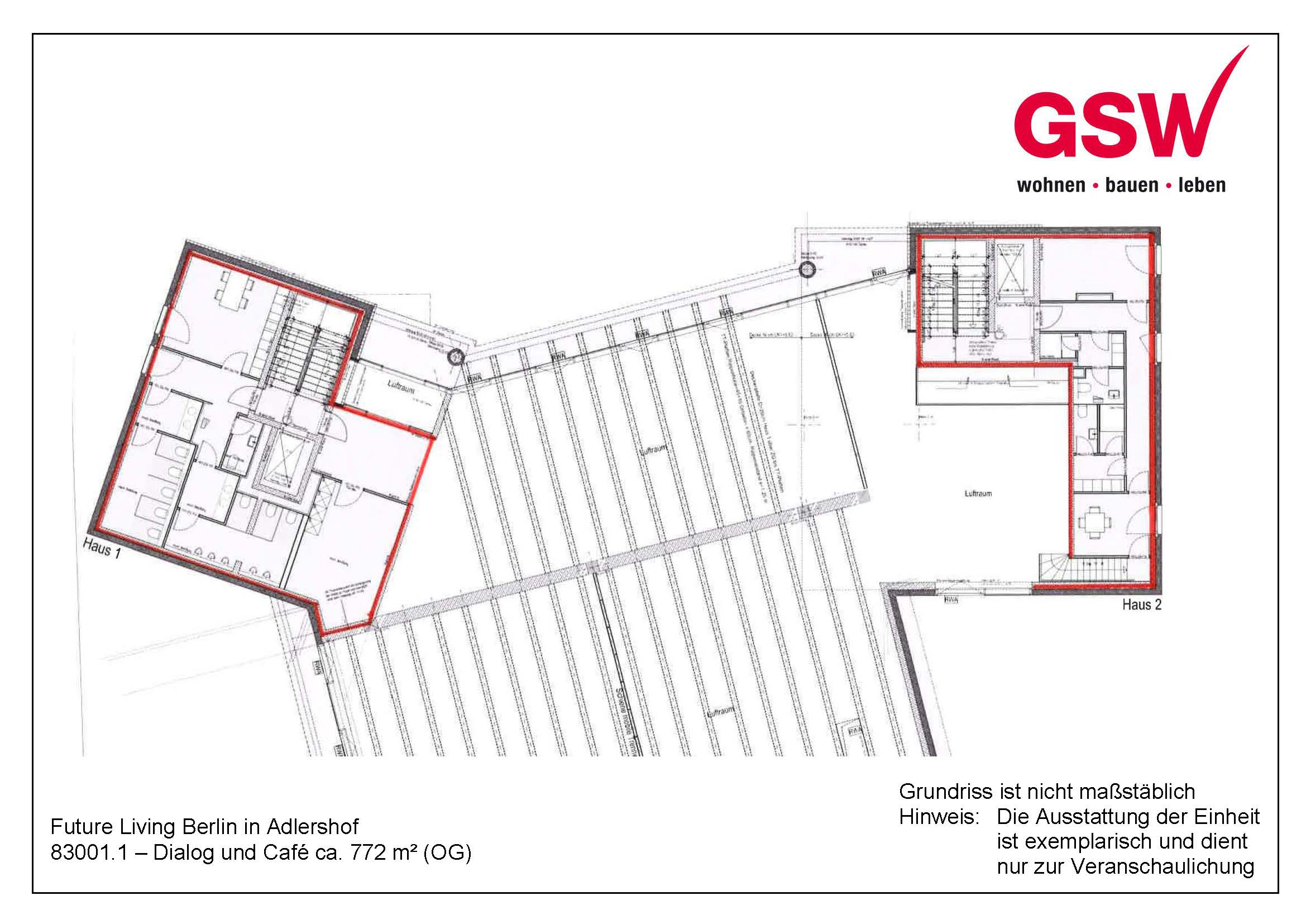 Grundriss Obergeschoss